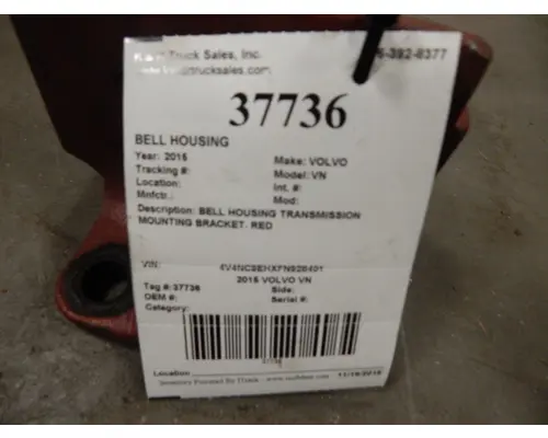VOLVO VN Brackets, Misc.