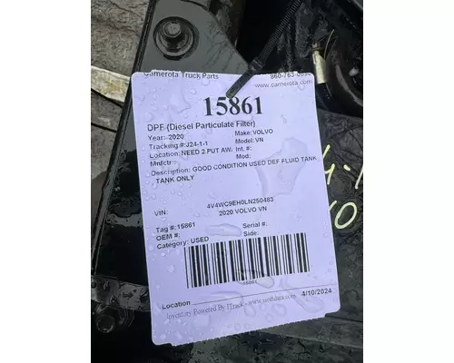 VOLVO VN DEF Tank