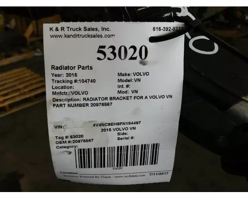 VOLVO VN Miscellaneous Parts