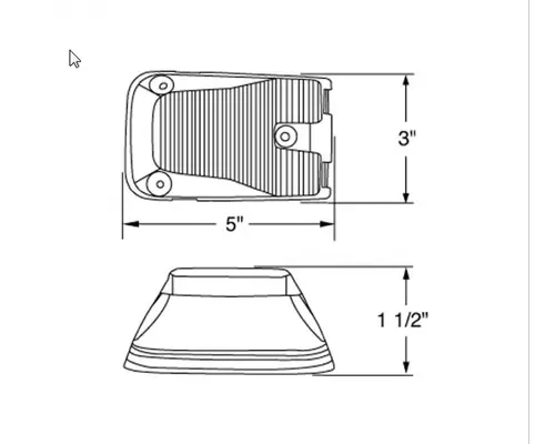 VOLVO VN TURN SIGNAL LIGHT
