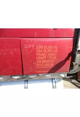 VOLVO VT880 Sleeper Door