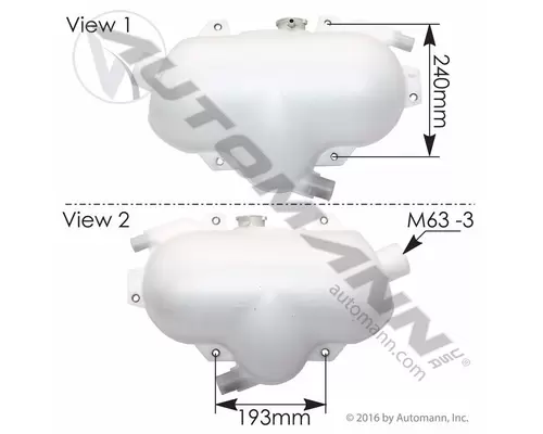 VOLVO WG Cooling Assy. (Rad., Cond., ATAAC)