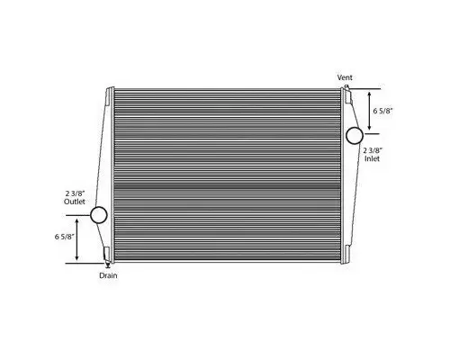 VOLVO WG RADIATOR ASSEMBLY