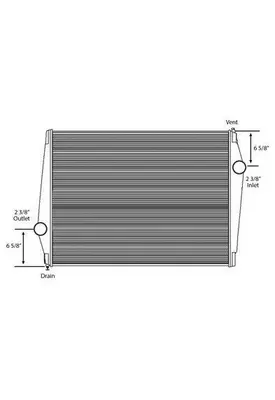 VOLVO WG RADIATOR ASSEMBLY