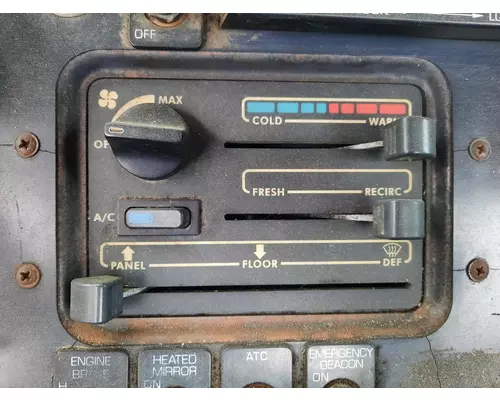 VOLVO WG TEMPERATURE CONTROL