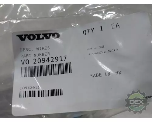 VOLVO  3731 cable, engine compartment