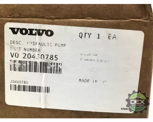 VOLVO  6453 power steering pump, complete