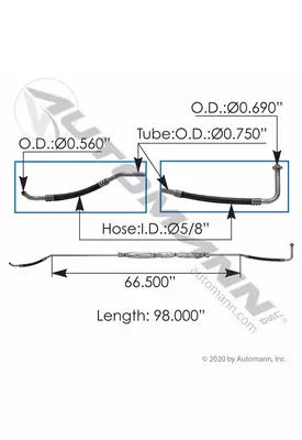 VOLVO  A/C Line