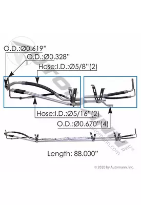 VOLVO  A/C Line