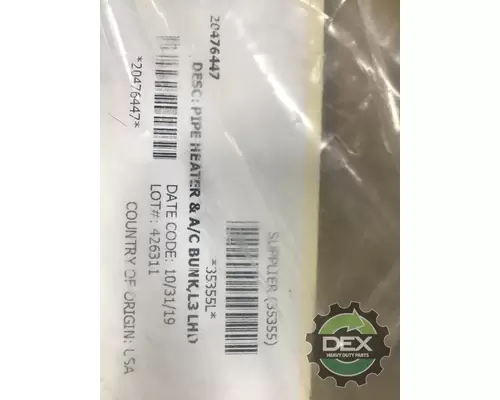 VOLVO  Air Conditioner Hoses