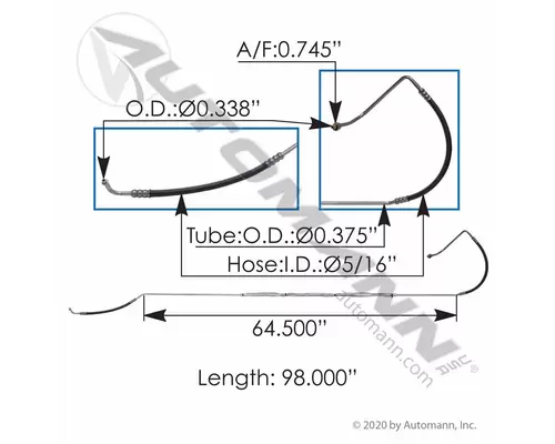 VOLVO  Air Conditioner Hoses