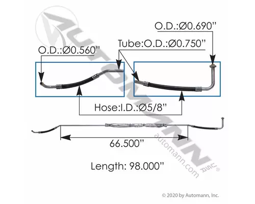 VOLVO  Air Conditioner Hoses