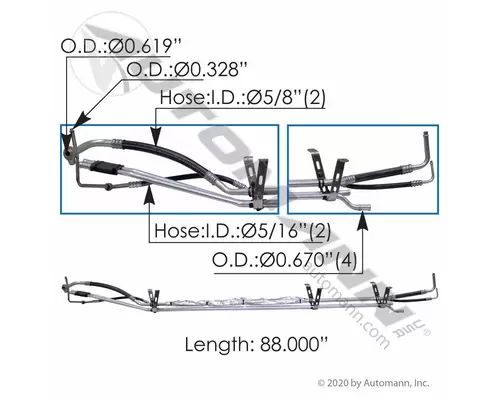 VOLVO  Air Conditioner Hoses