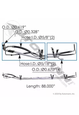 VOLVO  Air Conditioner Hoses
