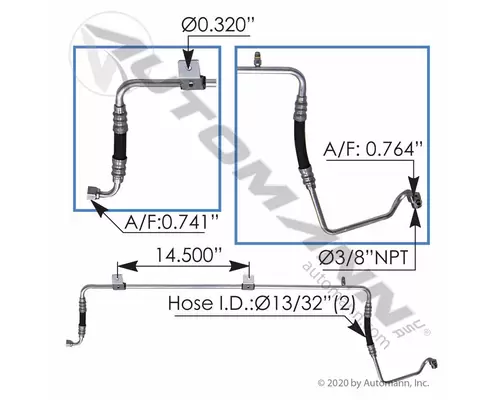 VOLVO  Air Conditioner Hoses