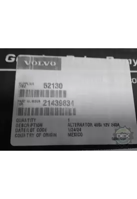 VOLVO  Alternator