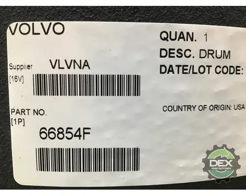 VOLVO  Brakes, (DrumRotors) Front