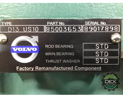 VOLVO  Engine Assembly Short Block