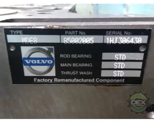 VOLVO  Engine Assembly Short Block