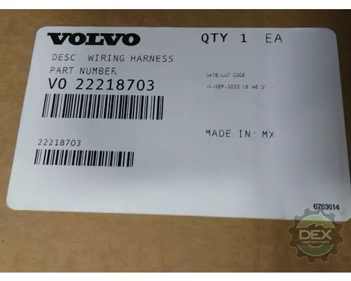 VOLVO  Engine Wiring Harness