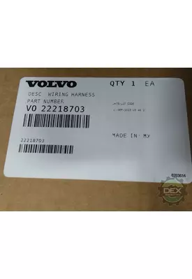 VOLVO  Engine Wiring Harness