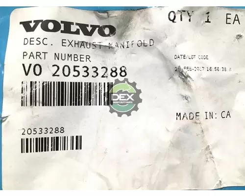 VOLVO  Exhaust Manifold