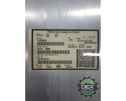 VOLVO  Fuel Tank