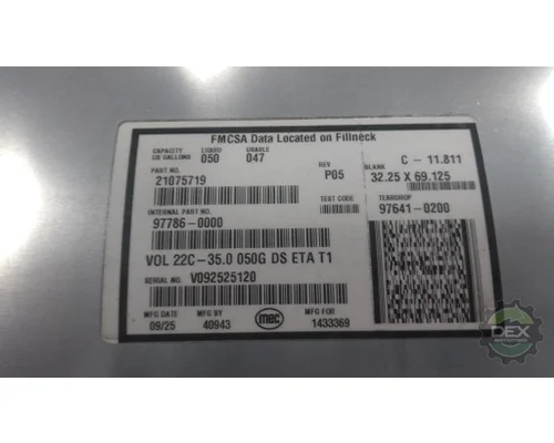 VOLVO  Fuel Tank