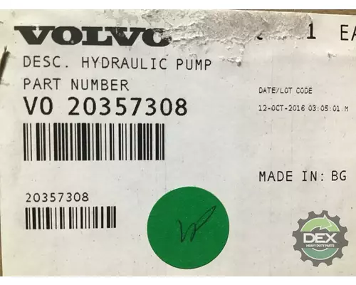 VOLVO  Power Steering Pump