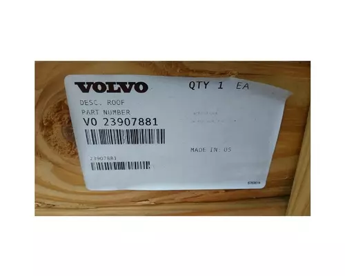 VOLVO  Roof Assembly