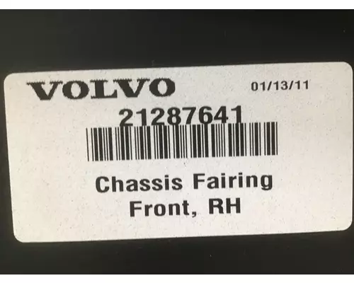 VOLVO  Spoiler, Front