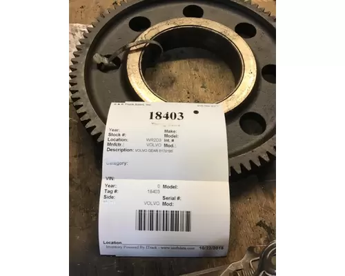 VOLVO  Timing Gears