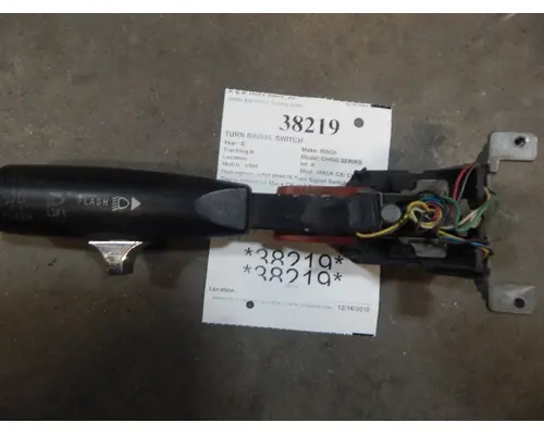 VSM MACK CX/ CH Ignition Switch