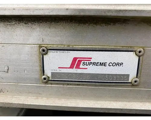 Body / Bed Van Bodies 24.5 Complete Recycling Group LLC