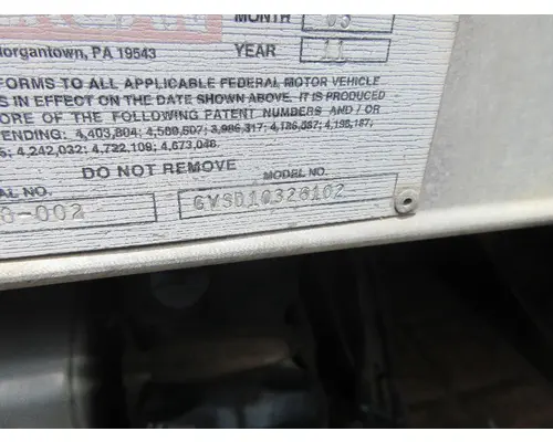 Body / Bed VAN 26 FOOT Michigan Truck Parts