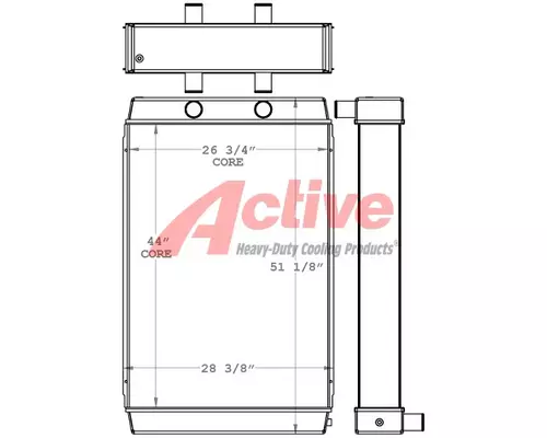 Volvo CE A35F Radiator