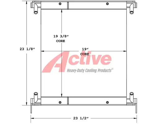 Volvo CE BL60 Engine Oil Cooler