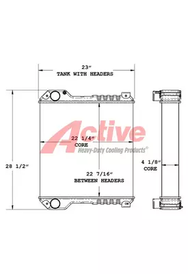 Volvo CE BL60 Radiator