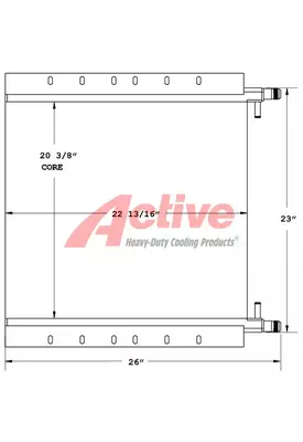 Volvo CE DD90 Roller Engine Oil Cooler