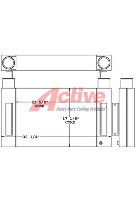 Volvo CE G700B Charge Air Cooler (ATAAC)