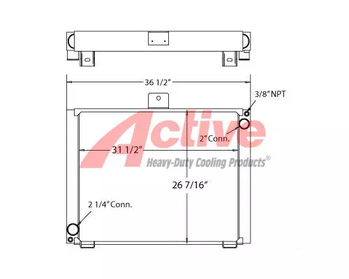 Volvo CE G700B Radiator