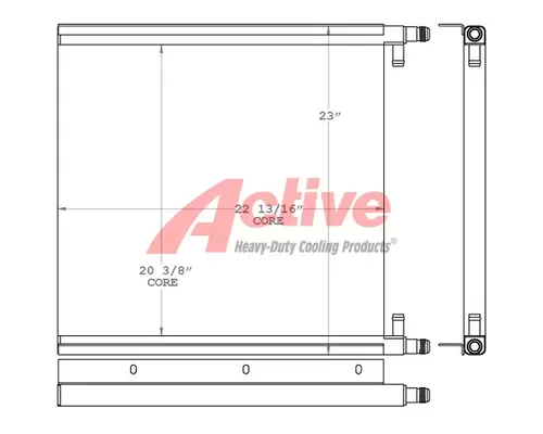 Volvo CE SD70D Engine Oil Cooler