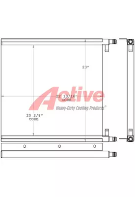 Volvo CE SD70D Engine Oil Cooler