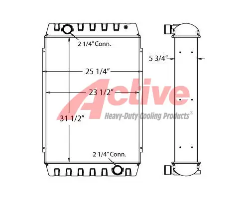 Radiator Volvo CE EC240 Active Radiator