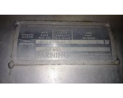 VolvoWhiteGMC WIM Fuel Tank