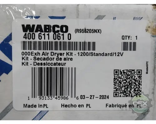 Air Dryer VOLVO  Dex Heavy Duty Parts, LLC  