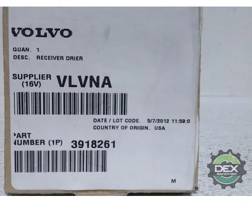 Air Dryer VOLVO  Dex Heavy Duty Parts, LLC  