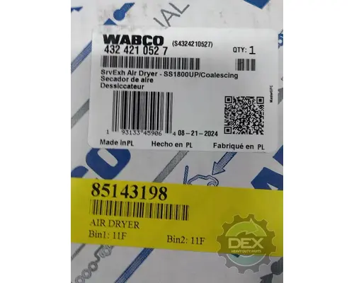 Air Dryer VOLVO  Dex Heavy Duty Parts, LLC  