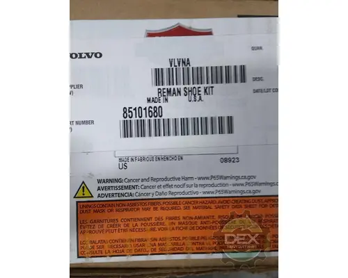 Brake Shoes VOLVO  Dex Heavy Duty Parts, LLC  