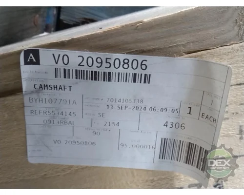 Camshaft VOLVO  Dex Heavy Duty Parts, LLC  